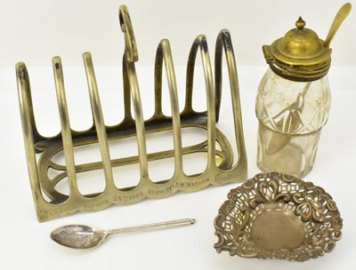 Lot 1081 - JOHN MILLWARD BANKS; a Victorian hallmarked...