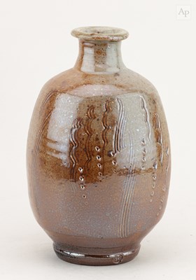 Lot 521 - PHIL ROGERS (1951-2020); a salt glazed bottle...