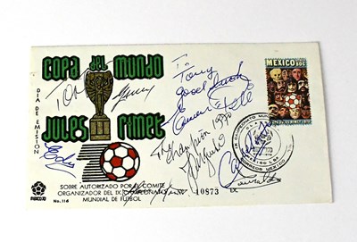 Lot 664 - BRAZIL WORLD CUP 1970; a first day cover...