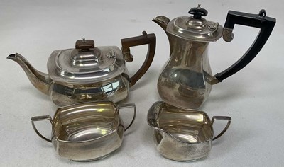 Lot 1017 - J C VICKERY; a George V hallmarked silver...