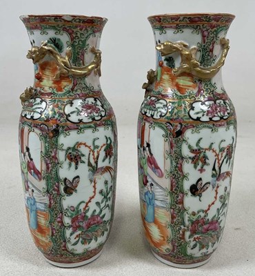 Lot 54 - A pair of late 19th century Chinese Famille...