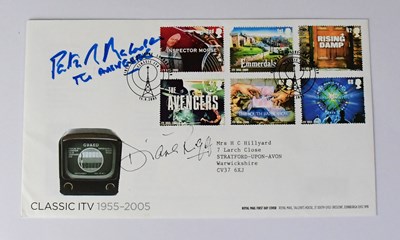 Lot 790 - THE AVENGERS (UK); a first day cover bearing...