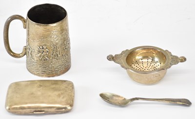 Lot 1068 - JONES & CROMPTON; an Edward VII hallmarked...
