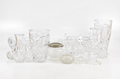 Lot 798 - A large collection of cut glass including...
