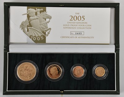 Lot 1378 - ROYAL MINT; a 2005 United Kingdom Gold Proof...