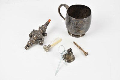 Lot 1256 - CHARLES S GREEN & CO; a George VI hallmarked...