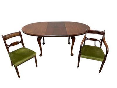 Lot 1159 - A late 19th century mahogany extending dining...