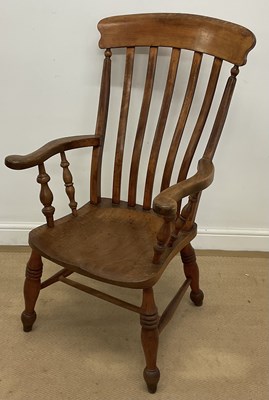 Lot 598 - A Windsor stickback armchair, height 109.5cm