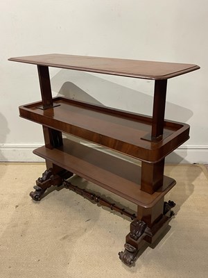 Lot 1172 - A Victorian mahogany metamorphic buffet, width...