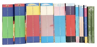 Lot 397 - ROWLING (JK); five first edition Harry Potter...