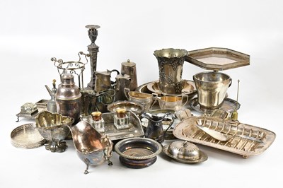 Lot 1509 - A large quantity of assorted silver plate...