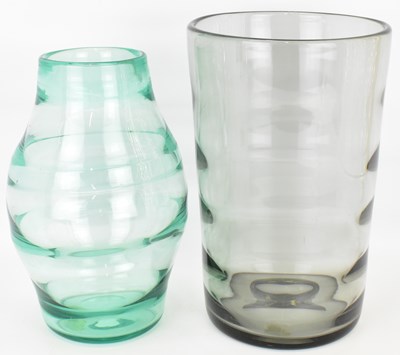 Lot 467 - Two early/mid-20th century art glass vases...