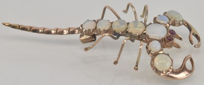 Lot 1268 - An early 20th century gold coloured metal...