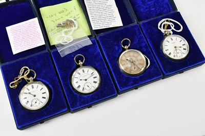 Lot 524 - WARRANTED RAILWAY TIMEKEEPER, C B MAZZUCCHI...