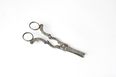 Lot 871 - A pair of Continental hallmarked silver grape...