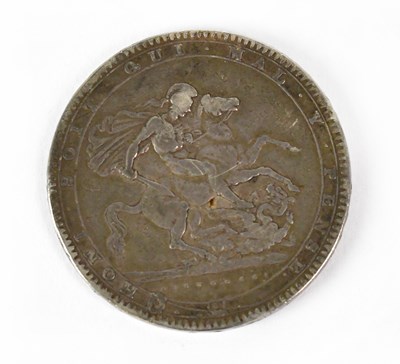 Lot 942 - A George III silver crown, 1820.