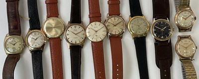 Lot 1339 - A group of ten gentleman's 1960s vintage...