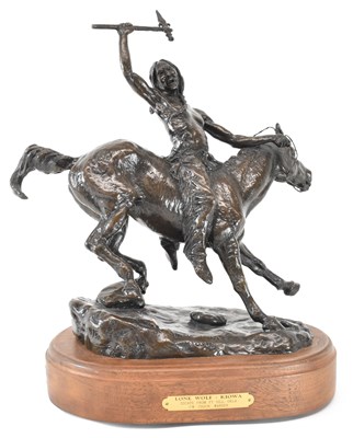 Lot 592 - CHUCK WARDEN; a modern limited edition bronze...