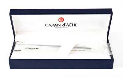 Lot 362 - PATEK PHILIPPE; a branded Caran d'Ache...