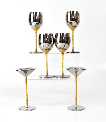 Lot 851 - STUART DEVLIN FOR VINERS; a set of four...