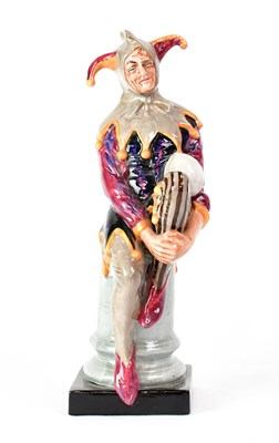 Lot 196 - ROYAL DOULTON; a figure HN2106 'The Jester',...