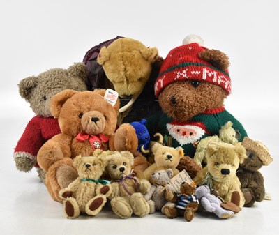 Lot 873 - An extensive collection of vintage plush teddy...