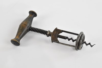 Lot 1397 - D. R. PATENT; a vintage corkscrew.