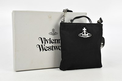 Lot 666 - VIVIENNE WESTWOOD; a black cloth and vegan...