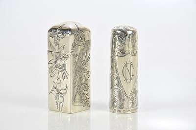 Lot 1072 - THOMAS HAYES; a Victorian hallmarked silver...