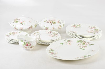 Lot 776 - WEDGWOOD; an 'Apple Blossom' pattern part...