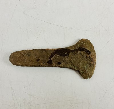 Lot 2359 - A cast copper alloy early Bronze Age type...