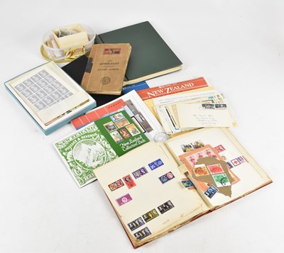 Lot 338 - WORLD STAMPS; carton including Strand album,...