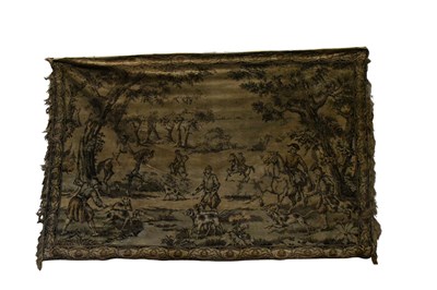 Lot 1691 - A 20th century tapestry panel representing...