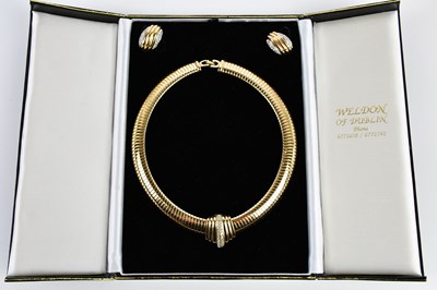Lot 679 - CHRISTIAN DIOR; a circa 1980s vintage gold...