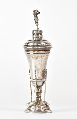 Lot 883 - BERT GORDON; an Elizabeth II hallmarked silver...