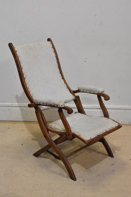 Lot 1293 - An early 20th century folding campaign type...