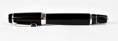 Lot 355 - MONTBLANC; a 'Boheme Noir' fountain pen with...