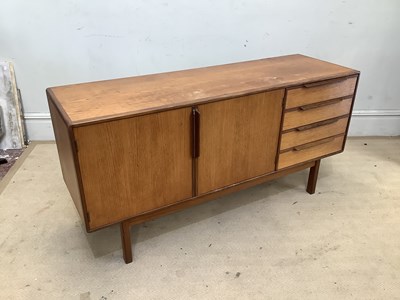 Lot 2015A - G-PLAN; a 'Fresco' range teak sideboard with...