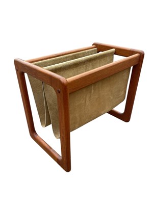 Lot 2019 - AKSEL KJERSGAARD FOR SALIN MOBLER; a teak two...