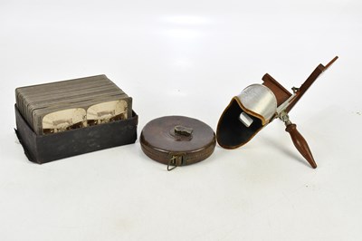 Lot 2340 - UNDERWOOD & UNDERWOOD; a view finder and cards...