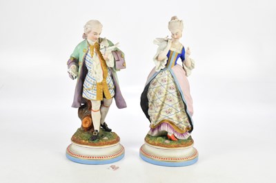 Lot 1565 - A pair of late 19th century Continental...