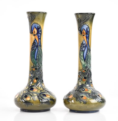 Lot 1708 - RACHEL BISHOP FOR MOORCROFT; a near pair of...