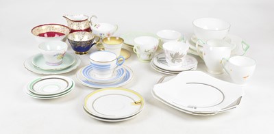 Lot 741 - SHELLEY; a collection of part tea/dinner...