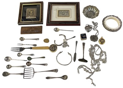 Lot 1353 - A quantity of 925 hallmarked silver and white...