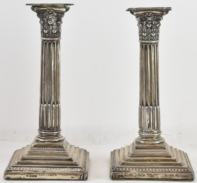 Lot 1039 - JAMES DEAKIN & SONS; a pair of George V...