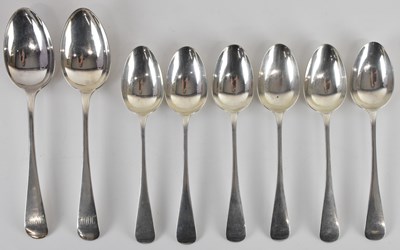 Lot 1033 - WALKER & HALL LTD; a set of six Edward VII...