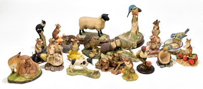 Lot 815 - A collection of twenty modern models of...