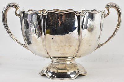 Lot 1019 - ATKIN BROS; a very large Edward VII hallmarked...