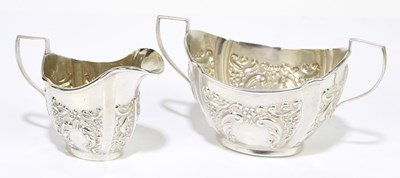 Lot 2048 - JONES & COMPTON; an Edward VII hallmarked...