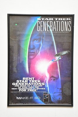 Lot 388 - STAR TREK; a vintage poster for Star Trek...